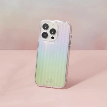 Etui UNIQ Coehl Linear pro iPhone 14 Pro 6,1" opalowy/iridescent