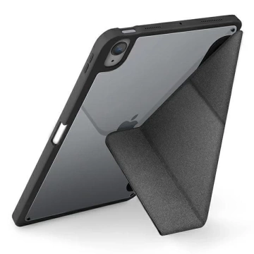 UNIQ Hülle Moven iPad Air 10.9 (2022/2020) Antimikrobiell szary/charcoal grey