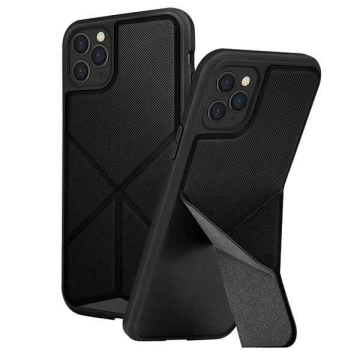 UNIQ pouzdro Transforma iPhone 11 Pro Max černá / ebenově černá