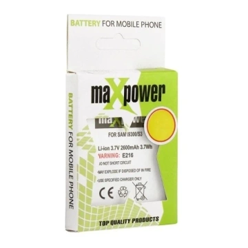 Акумулятор для Samsung S5 G900 3100mAh MaxPower EB-BG900BBC