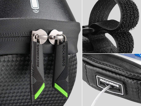 Підсумок велосипедна сумка тримач телефону RockBros 010-4BK Black