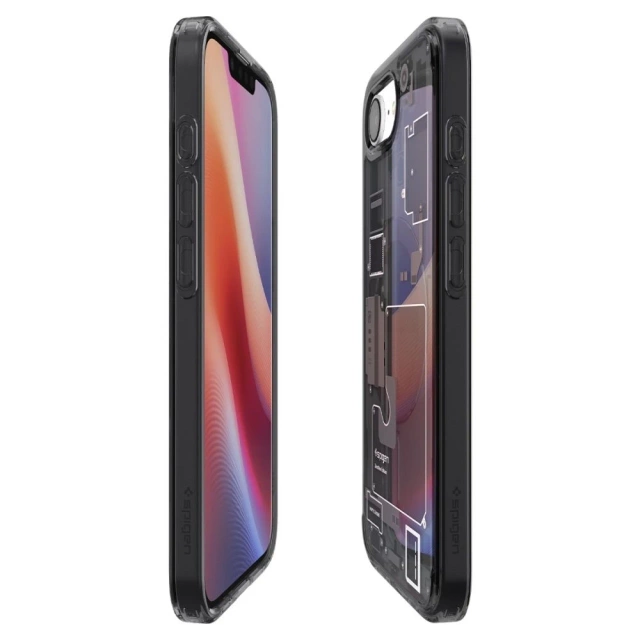 Чохол для iPhone 16e Spigen Ultra Hybrid MagSafe Zero One Black