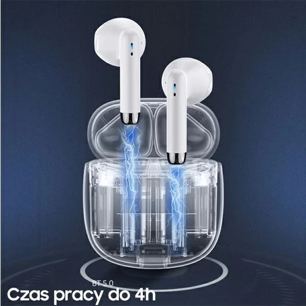 Bezdrôtové slúchadlá USAMS Bluetooth 5.0 TWS IA série námornícka/tmavo modrá BHUIA03 (US-IA04)