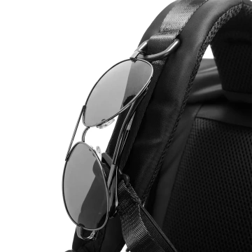 Bange Waterproof Backpack for Laptop 15.6" City Travel 45x30x16 cm for Work Airplane Men's Women's with USB Port Black