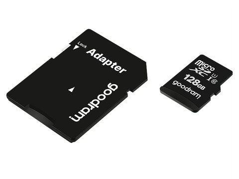 Karta pamięci GoodRam micro SDXC 128GB Class 10 UHS-I + adapter