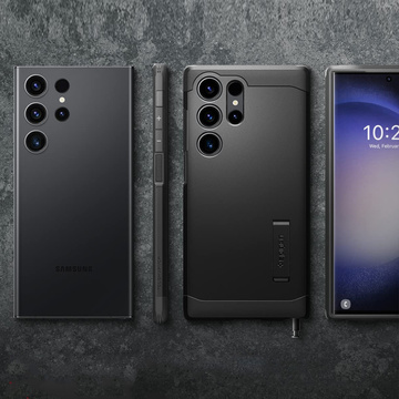 Etui Spigen Tough Armor pre Samsung Galaxy S23 Ultra Black