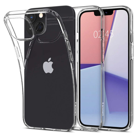 Etui obudowa Spigen Liquid Crystal pro Apple iPhone 13 Crystal Clear