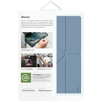 Etui Ochronne do iPad Air 11" (2024) UNIQ Moven Niebieskie