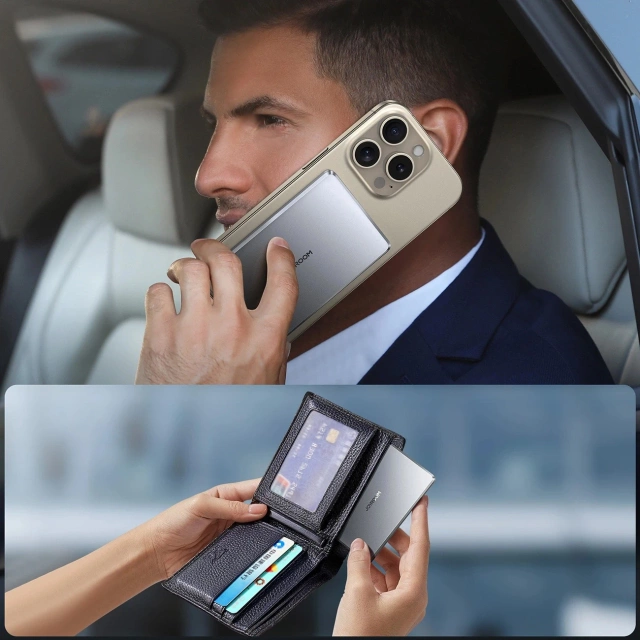 Joyroom 5000 mAh 20 W Powerbank mit induktiver Aufladung – Grau