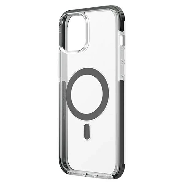 UNIQ etui Combat iPhone 14 Pro Max 6,7" Magclick Charging czarny/betónové uhlie