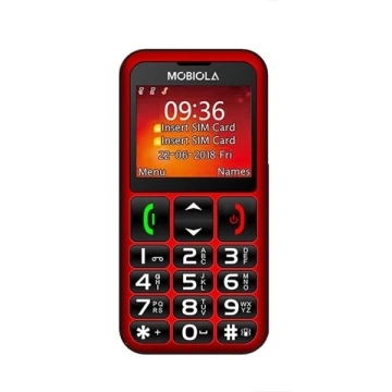 Mobiola MB700 2G GSM telefón s veľkou obrazovkou a funkciami pre seniorov