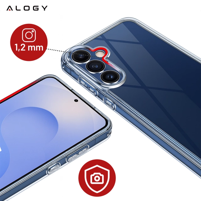 Apple iPhone 16 Pro Max Case Alogy Anti-Shock Hybrid Case for MagSafe Clear