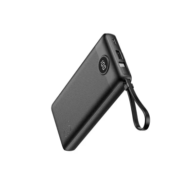 Powerbanka Externí baterie VEGER C10 - 10 000mAh (Micro Type C Lightning 8-pin) černá (W1116)