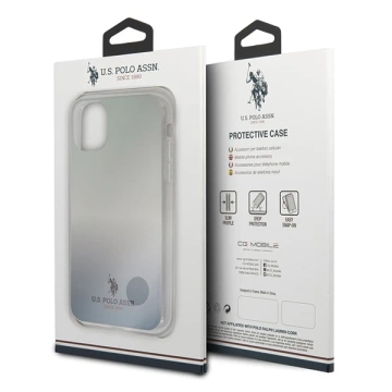 US Polo Gradient Pattern Collection iPhone 11 blue/blue phone case