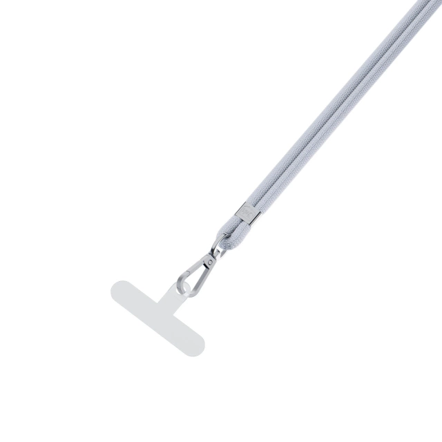 Universelles Smartphone-Lanyard 3mk EasyClip Grey (Silber)