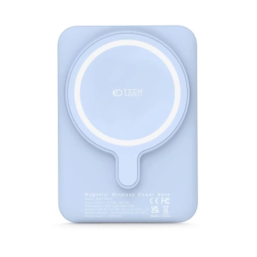 Powerbanka LifeMag PB10 s MagSafe 5000mAh modrá