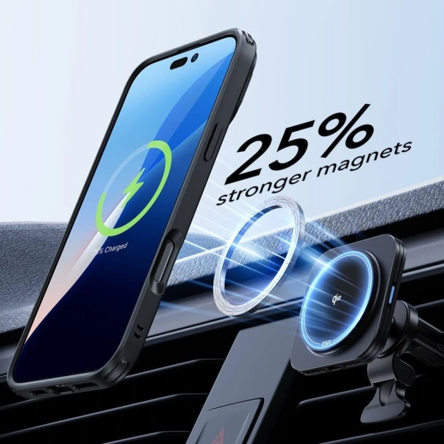 Etui für Ständer ESR Classic Hybrid Kickstand Halolock Magsafe