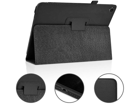 Alogy Stand Cover for Lenovo M10 Gen.2 TB-X306 Black Glass