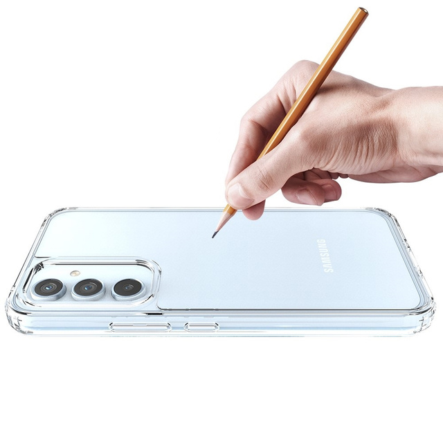 Alogy Hybrid Clear Case Super ochranný kryt pro Samsung Galaxy A54 5G Transparent