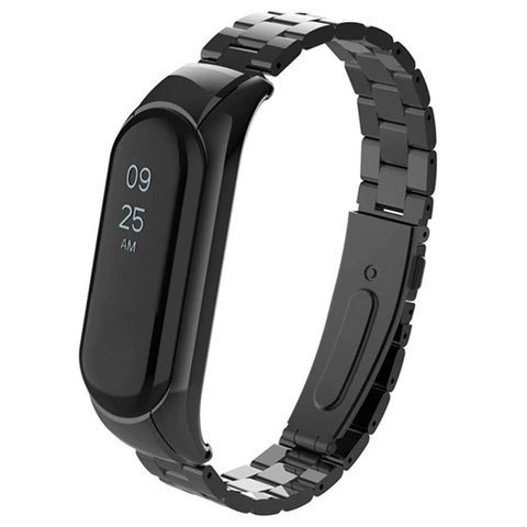 Náramek Alogy Stainless Steel pro Xiaomi Mi Band 5 Black