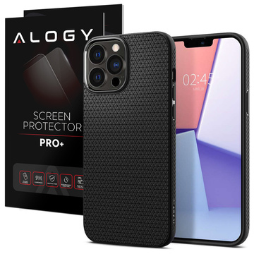 Чохол Spigen Liquid Air для Apple iPhone 13 Pro Matte Black Glass