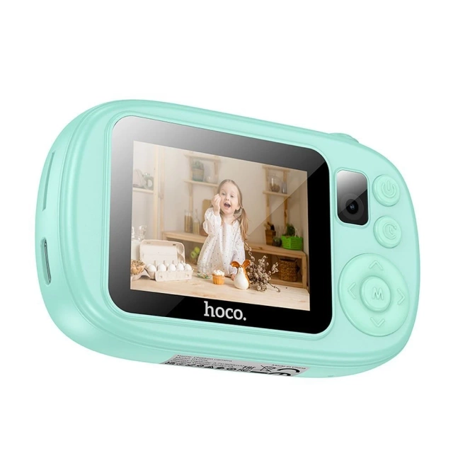 Digital Camera for Kids HOCO DV205 Selfie 1MP 2" HD Blue