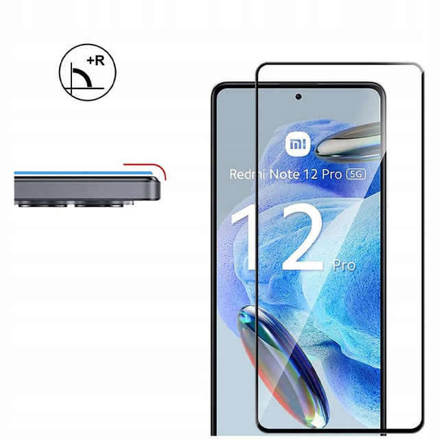 Tvrzené sklo Hofi Glass PRO pro Xiaomi Redmi Note 12 Pro 5G / Poco X5 Pro 5G černé
