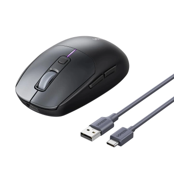 UGREEN MU103 KABELLOSE MAUS 2,4 GHz BT 5.0 DPI USB-C SCHWARZ
