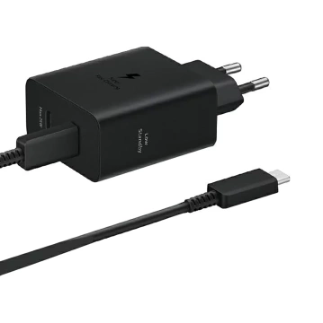 Samsung Power Adapter Duo Network Charger 2x USB-C 50W - Black