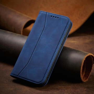 Magnet Fancy Case Case pro iPhone 13 Pro Max Pouch Card Wallet Card Holder Card Holder Blue