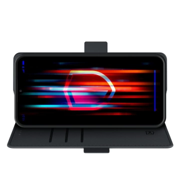 Peňaženka 3mk Wallet Case pre Samsung Galaxy S23 FE s magnetickým uzáverom Black