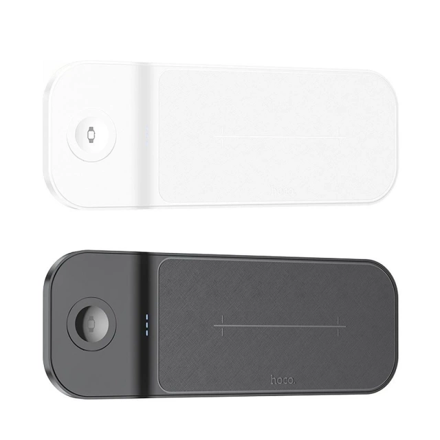 HOCO 3in1 Wireless Charger Compatible with Apple Watch 15W CQ5 White