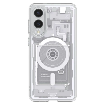 Spigen Ultra Hybrid MagSafe Galaxy S25 Edge Print White Case – Hybrid Protection