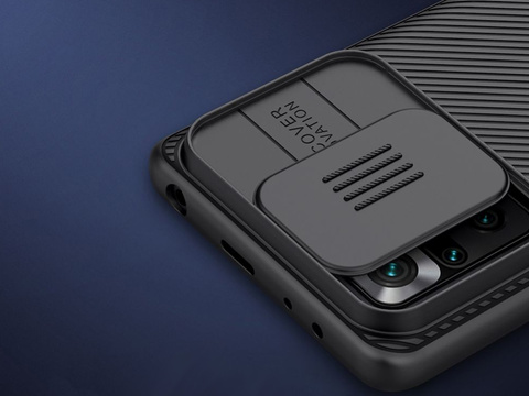 Nillkin CamShield Hülle für Xiaomi Redmi Note 10 Pro Schwarz