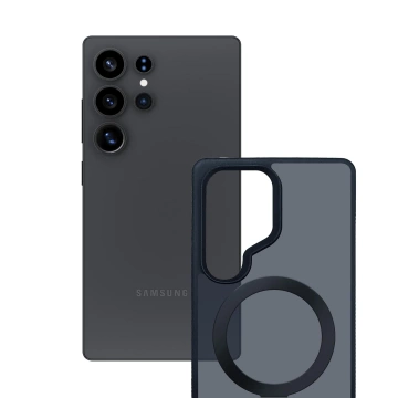 Etui do Samsung Galaxy S25 Ultra 3mk Smoke Case Mag