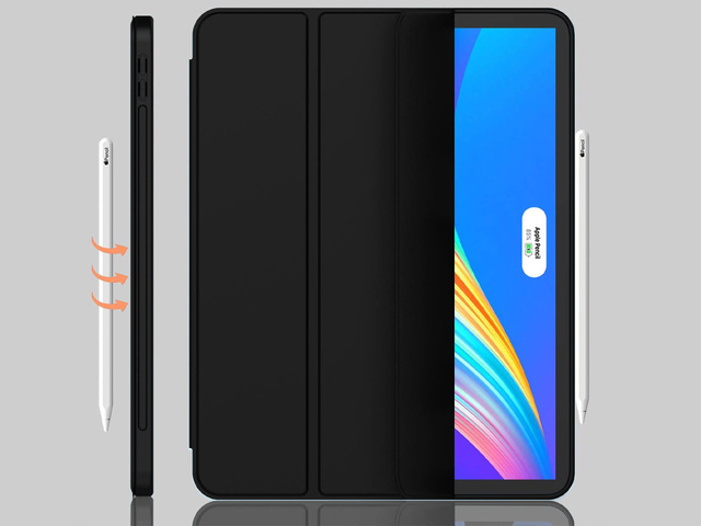 Flipové puzdro Alogy Smart Case Pencil pre iPad Pro 11 2021 Black Glass