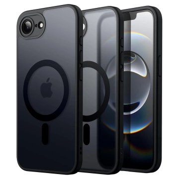 Pouzdro pro Apple iPhone 16 Pro Max Alogy Anti-Shock Hybrid Case pro MagSafe Transparent
