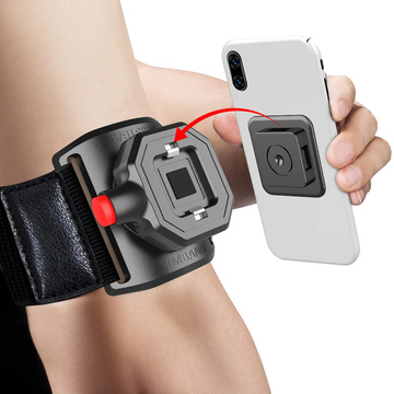 Armband armband for phone for running sport phone holder clip TSA1 Armband black