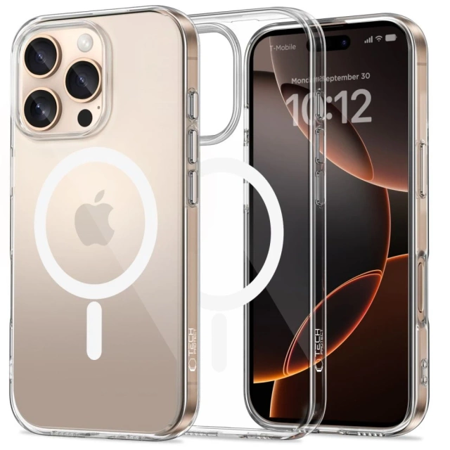 Etui Tech-Protect FlexAir MagSafe iPhone 16 Pro Max Clear