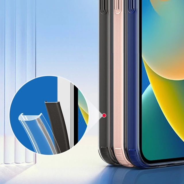 Dux Ducis Clin2 Hülle iPhone 14 Plus magnetische MagSafe Hülle grau