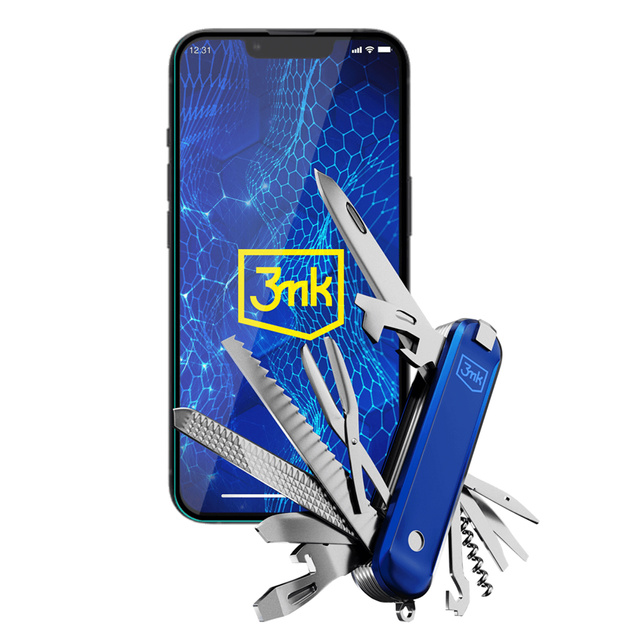 Tempered glass for iPhone 13/ 13 Pro/ 14 3mk HardGlass Max Lite™ 9H full screen