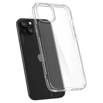 Чохол Spigen Ultra Hybrid для iPhone 15 Plus - прозорий