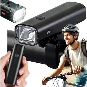 Bicycle light front LED front bicycle light lighting waterproof rechargeable bicycle light