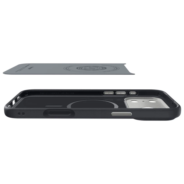 Etui Spigen Nano Pop Mag MagSafe iPhone 17 Pro Max Czarny/Szary