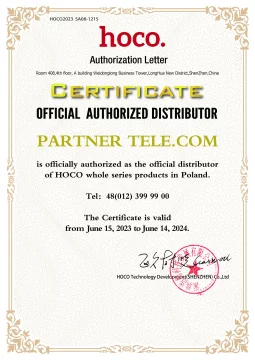 Słuchawki bezprzewodowe HOCO bluetooth TWS EW55 złote