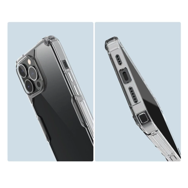 Nillkin Nature Pro case for iPhone 13 Pro Max armored case cover blue