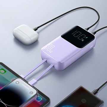 Powerbanka Joyroom JR-PBC06 30W 10000mAh USB-C Lightning fialová
