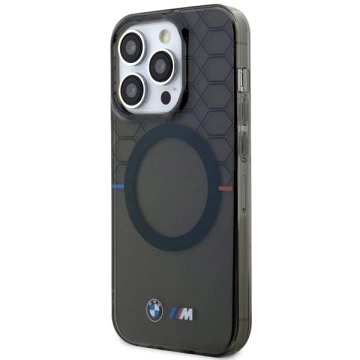 Etui BMW BMHMP14XHGPK pro iPhone 14 Pro Max 6,7" pevné pouzdro Pattern MagSafe