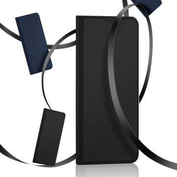 Pouzdro Dux Ducis Skin Pro pro Samsung Galaxy A34 5G flip cover card stojánek na peněženku černý
