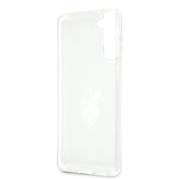 US Polo Shiny Big Logo Handyhülle für Samsung Galaxy S21 schwarz/schwarz